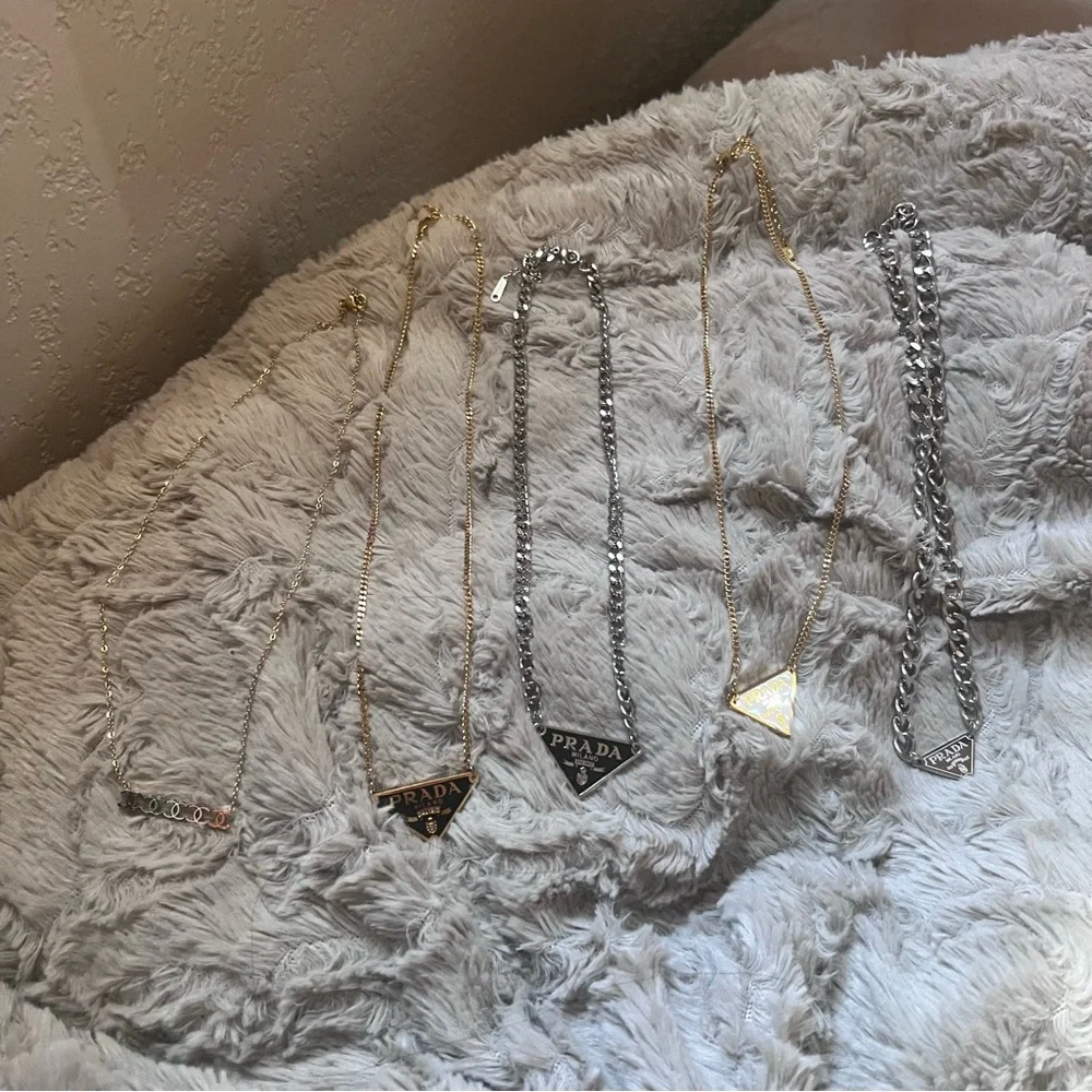 COPY - Prada Repurposed/Reworked Necklace - Picture 8 of 9